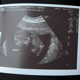 Labrina's Baby Registry Photo.