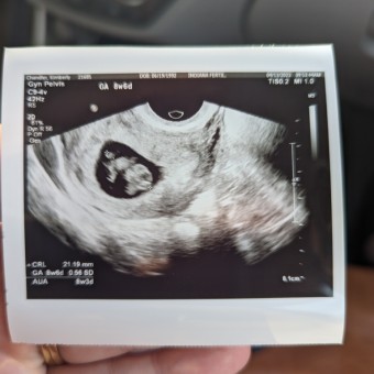 Kimberly's Baby Registry Photo.