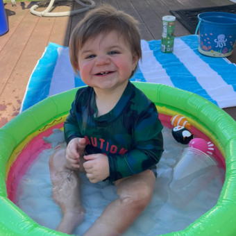 Giovanni’s 1st Birthday Photo.