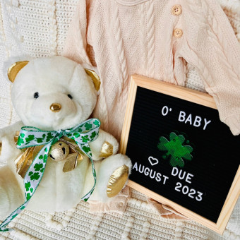 Kerry's Baby Registry Photo.