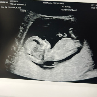 Raelene's Baby Registry Photo.