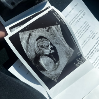 Krista's Baby Registry Photo.
