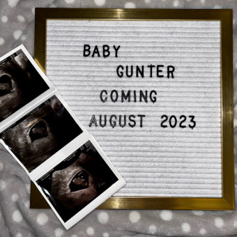 Gunter Baby Registry Photo.