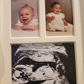 Catherine's Baby Registry Photo.