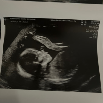 Rebeca's Baby Registry Photo.