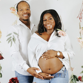La'Quasha's Baby Registry Photo.