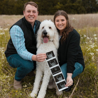 Logan's Baby Registry Photo.