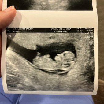 Alexis's Baby Registry Photo.