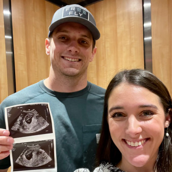 Peyton's Baby Registry Photo.