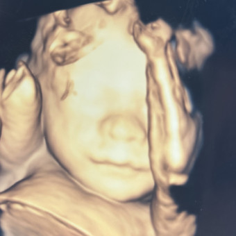 Lupita’s Baby Registry Photo.