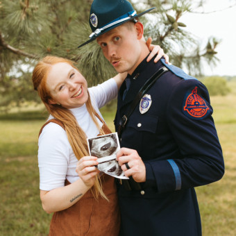 Lauren's Baby Registry Photo.