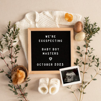 Cindy's Baby Registry Photo.