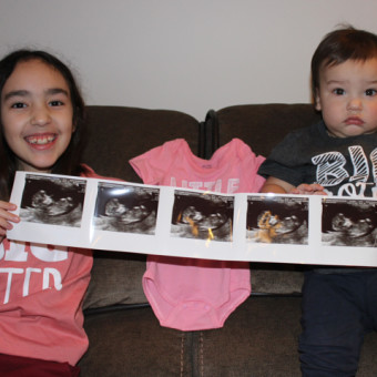 Ali & Omar Valdez Baby Girl 2023 Photo.