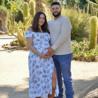 Kelsey and Uriel Garcia's Baby Registry Photo.