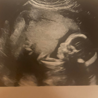 Anastasia's Baby Registry Photo.