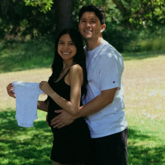 Alyssa Castro & Roman Kirkbride Baby Registry Photo.
