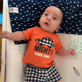 Markos' Baby Registry Photo.