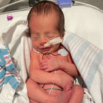 Nora Aila Starr’s Baby Registry Photo.