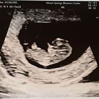 Hailee's Baby Registry Photo.