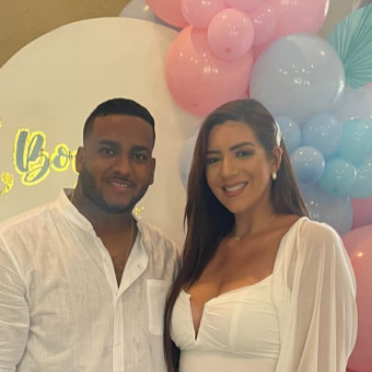 Gigi's & Rey’s Baby Registry Photo.