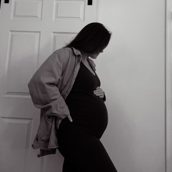 Kori's Baby Registry Photo.