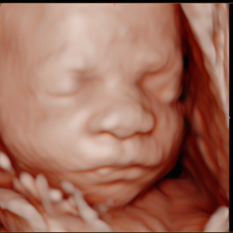 Morgan's Baby Registry Photo.