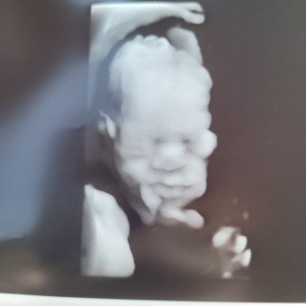 Krysti's Baby Registry Photo.