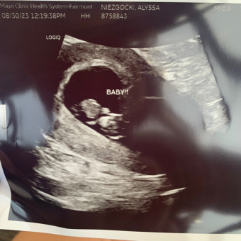 Alyssa's Baby Registry Photo.