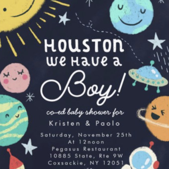 Kristen & Paolo’s Baby Registry Photo.
