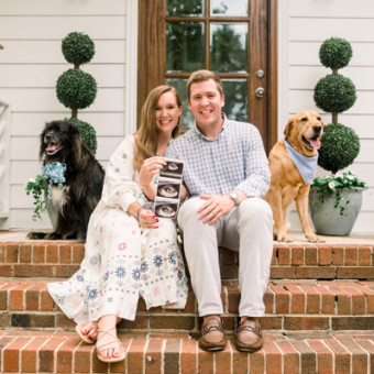 Allie's Baby Registry Photo.