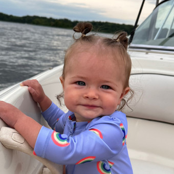 Lana's 1st Birthday Photo.
