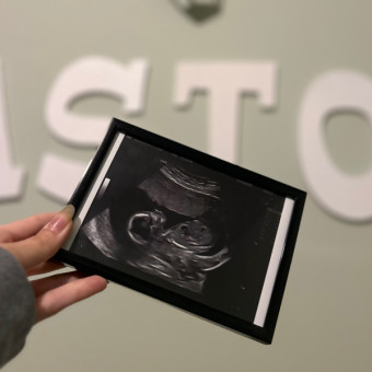 Rylee's Baby Registry Photo.
