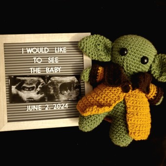 McKenzie & Jordan Lemire's Baby Registry Photo.