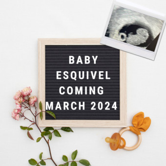 Esquivel Baby Registry Photo.
