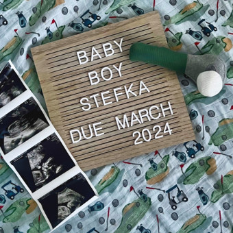 Baby Stefka's Registry Photo.