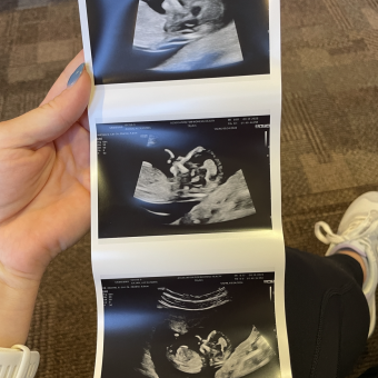 Alexandra's Baby Registry Photo.