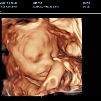 Shayna's Baby Registry Photo.