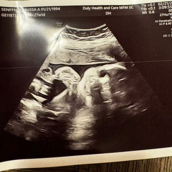 Alissa's Baby Registry Photo.