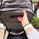 The recline mechanism on the Joie Hazel can be tricky to operate. thumbnail.