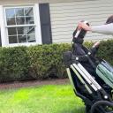 The Mockingbird Single Stroller features a one-handed fold. thumbnail.