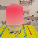 The Hatch Baby playing a heartbeat noise and illuminated red. thumbnail.